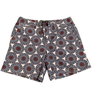 Banana Republic Hampton Fit Size 4 Red and Blue Flowered Shorts.